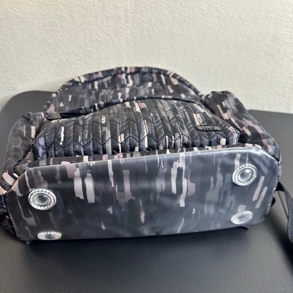 Stylish Black and Gray Women's Backpack - Picture 5 of 7